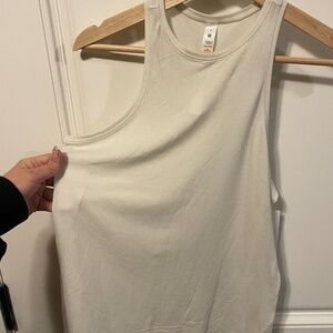 LULULEMON MODAL-BLEND HIGH-NECK YOGA TANK TOP